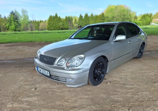 Lexus GS cena 24900 przebieg: 244000, rok produkcji 2000 z Biała małe 407